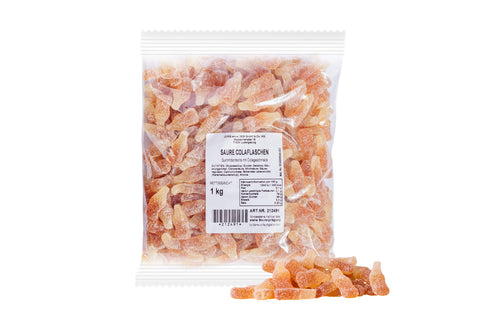Saure Cola Fläschchen, 1kg
