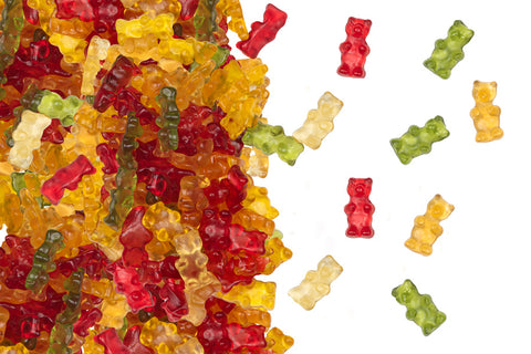Fruchtgummi Gummibären, groß, 1kg
