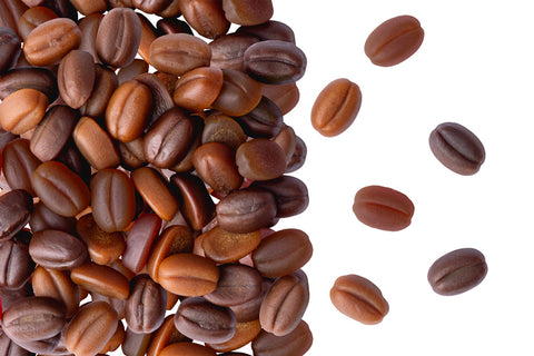 Kaffeebohnen Gummibonbons