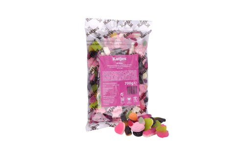 Katjes Fruchtgummi-Mix mit Lakritz, 700g