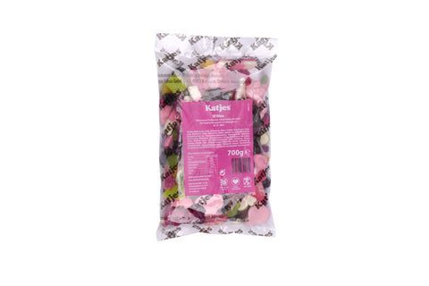Katjes Fruchtgummi-Mix mit Lakritz, 700g