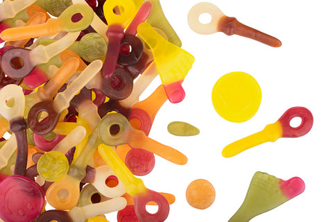 Fruchtgummi Mega Mix, vegan, 1,3kg