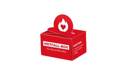 Geschenkbox Mini Romantik Notfall
