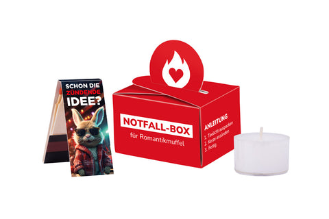 Geschenkbox Mini Romantik Notfall