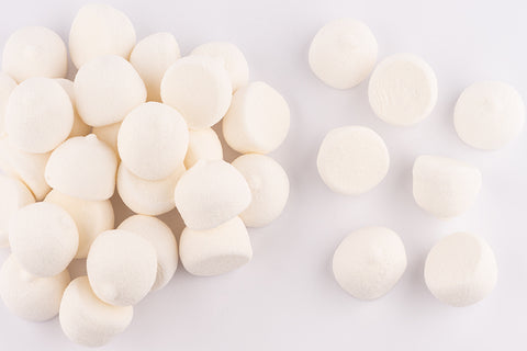 Mellow Speckbälle weiß