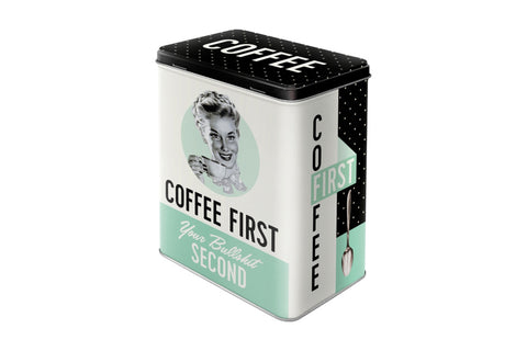 Vorratsdose L Coffee first