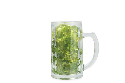Bierseidel gefüllt mit Waldmeisterbärchen, 400g