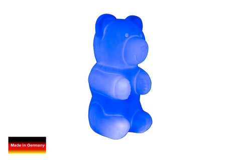 LED Lampe Nikki Bär, blau