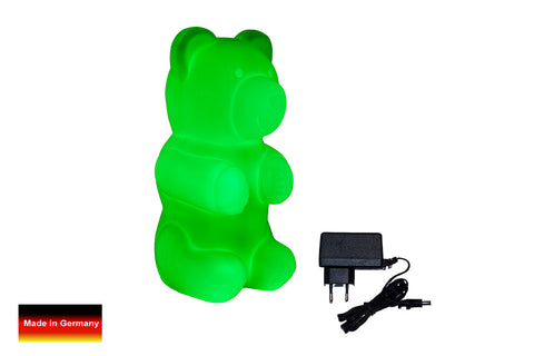 LED Lampe Nikki Bär, grün