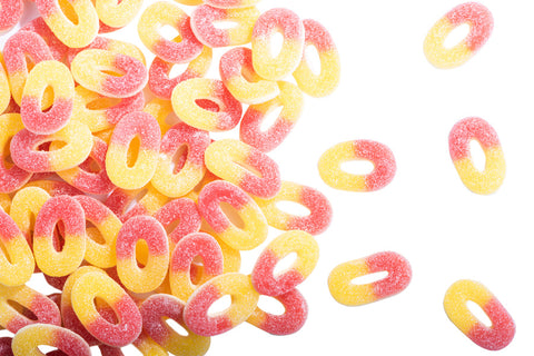 Trolli Saure Pfirsichringe, 1kg