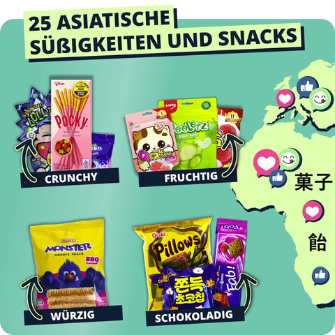Monster Snack Bag Asiatisch