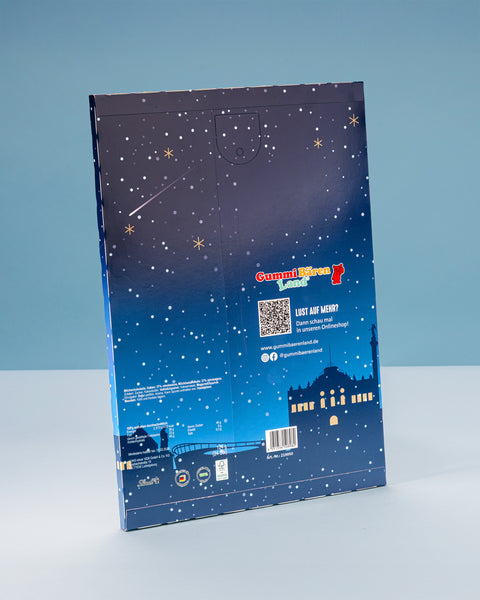 Wand Adventskalender mit Lindt Schokolade - Heiligs Nächtle
