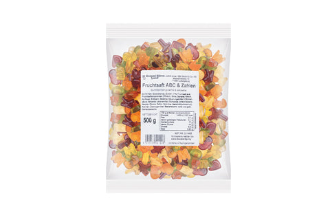 Fruchtsaft ABC/Zahlenmischung, 500g