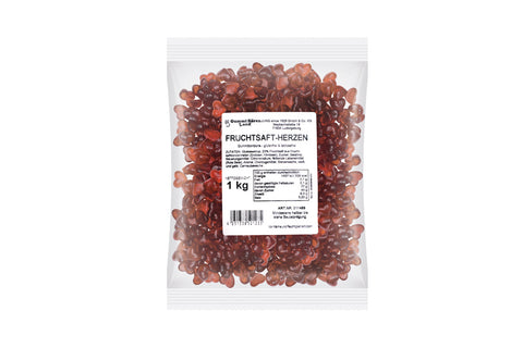 Fruchtsaft Herzen, Himbeer, 1kg