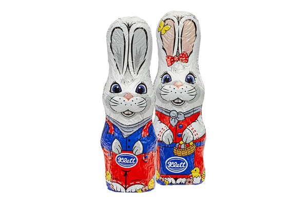 7 Kleine Schoko-Hasen im Beutel
