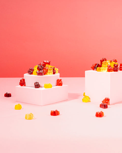 Fruchtgummi Bären – mit Fruchtsaft