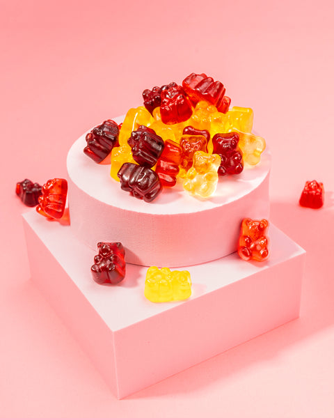 Fruchtgummi Bären – mit Fruchtsaft