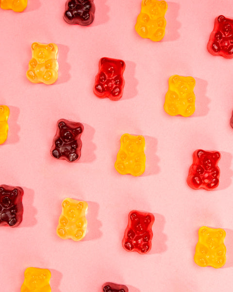 Fruchtgummi Bären – mit Fruchtsaft