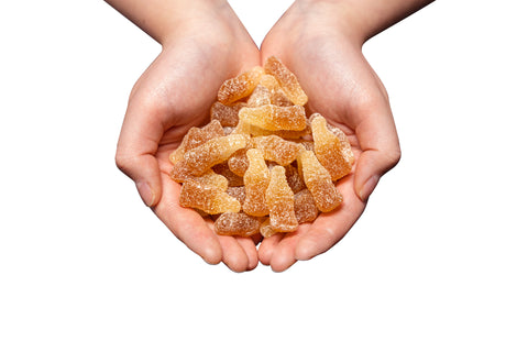 Saure Cola Fläschchen, 1kg