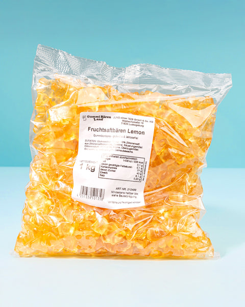 Fruchtgummi Bären Lemon – mit Fruchtsaft