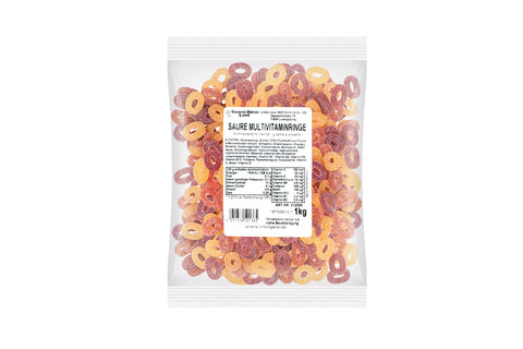 Saure Multivitamin-Ringe, 1kg