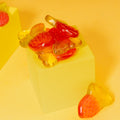 Fruchtgummi Erdbeer Rhabarber – mit Fruchtstückchen 3