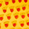 Fruchtgummi Erdbeer Rhabarber – mit Fruchtstückchen 1