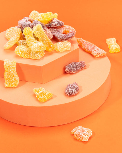 Fruchtgummi Mischung – sauer und mit Fruchtsaft