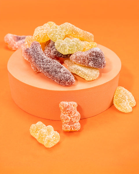 Fruchtgummi Mischung – sauer und mit Fruchtsaft