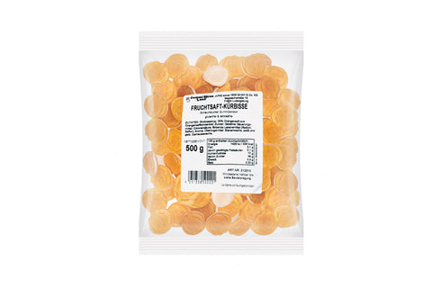 Fruchtsaft-Kürbis, 500g