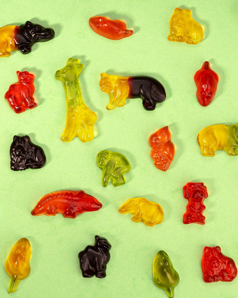 Fruchtgummi Tiergarten – mit Fruchtsaft
