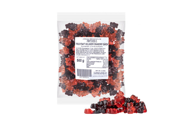 Fruchtsaft Holunder-Cranberry Bären, 500g