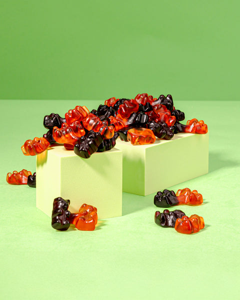 Fruchtgummi Holunder Cranberry Bären – mit Fruchtsaft