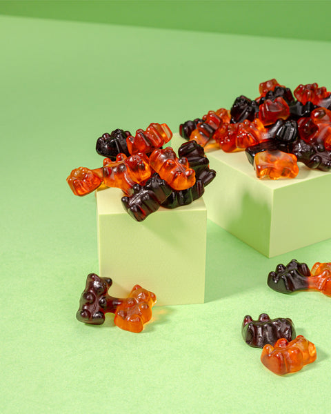 Fruchtgummi Holunder Cranberry Bären – mit Fruchtsaft