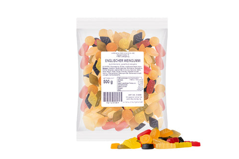 Englischer Weingummi, 500g