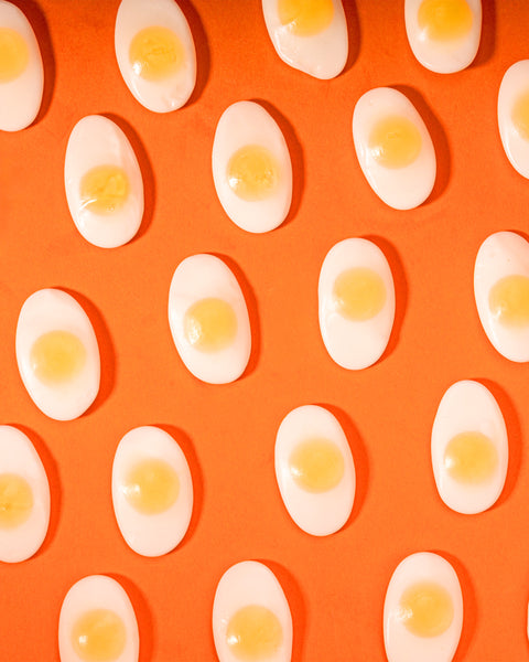 Fruchtsaft-Spiegeleier