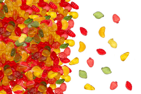 Fruchtgummi Obstsalat, zuckerfrei, 250g