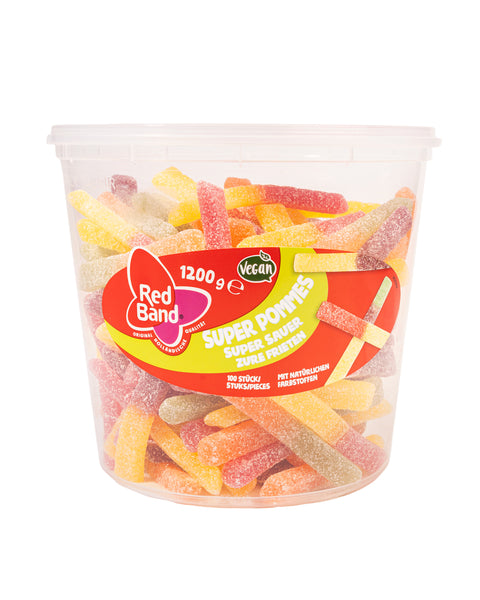 Red Band Fruchtgummi Super-Pommes – sauer