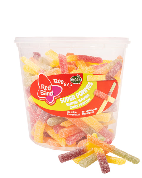 Red Band Fruchtgummi Super-Pommes – sauer