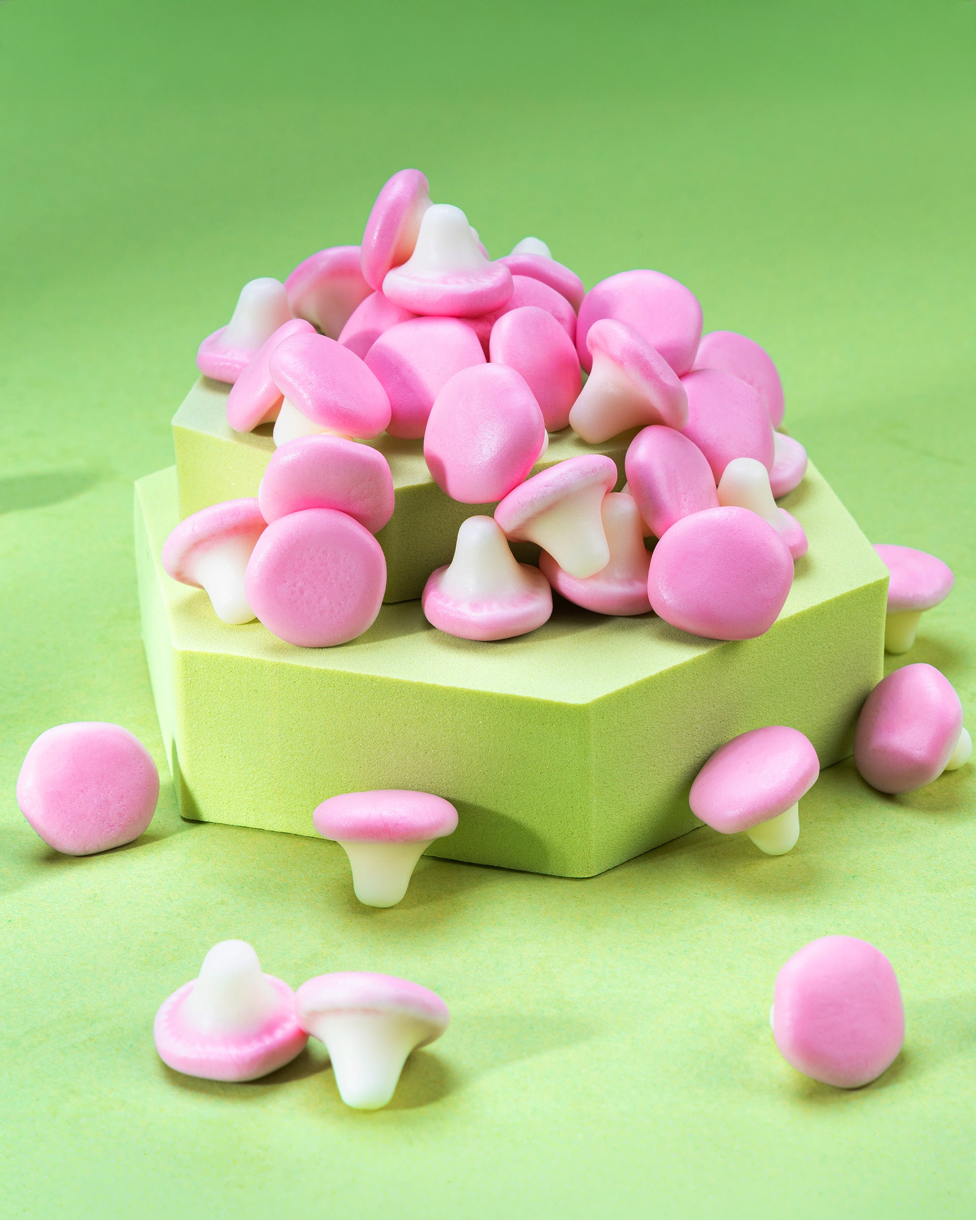 Schaumzucker Pilze Erdbeere 500g kaufen | Gummi Bren Land