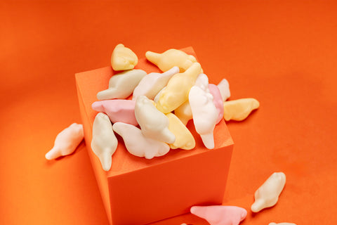 Schaum Zucker Bunte Mäuse, 500g