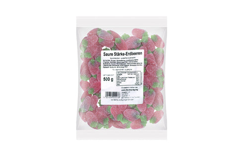 Saure Stärke Erdbeeren, 500g