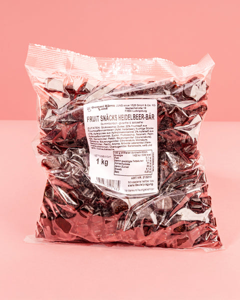 Fruchtgummi Heidelbären – mit Fruchtstückchen 2