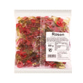Fruchtgummi Rosen mit Stiel, 500g