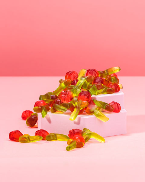 Fruchtgummi Rosen mit Stiel – Klassiker 5
