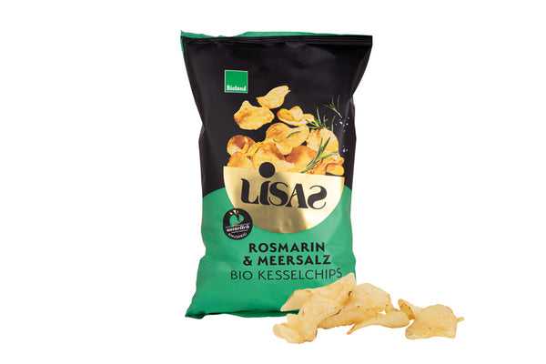 Lisa´s Bio Kartoffel-Chips Rosmarin & Meersalz