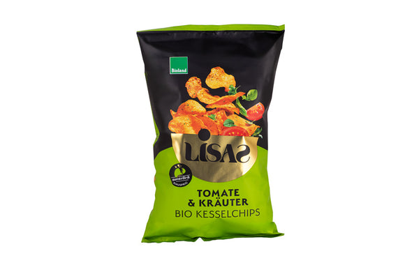 Lisa´s Bio Kartoffel-Chips Tomate & Kräuter