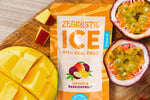 Zebra Ice, Mango & Passionsfrucht, Wassereis zum Selbsteinfrieren, 50 Stück