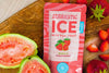 Zebra Ice, Guave & Erdbeer, Wassereis zum Selbsteinfrieren, 50 Stück