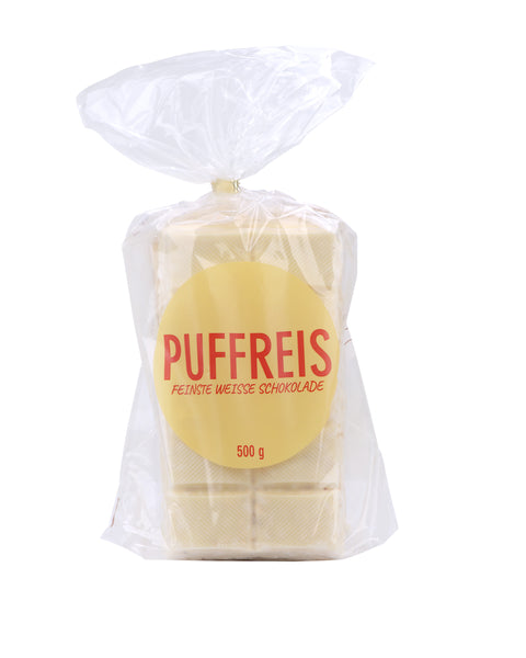 Schoko-Puffreis (Bruch) weiss 2